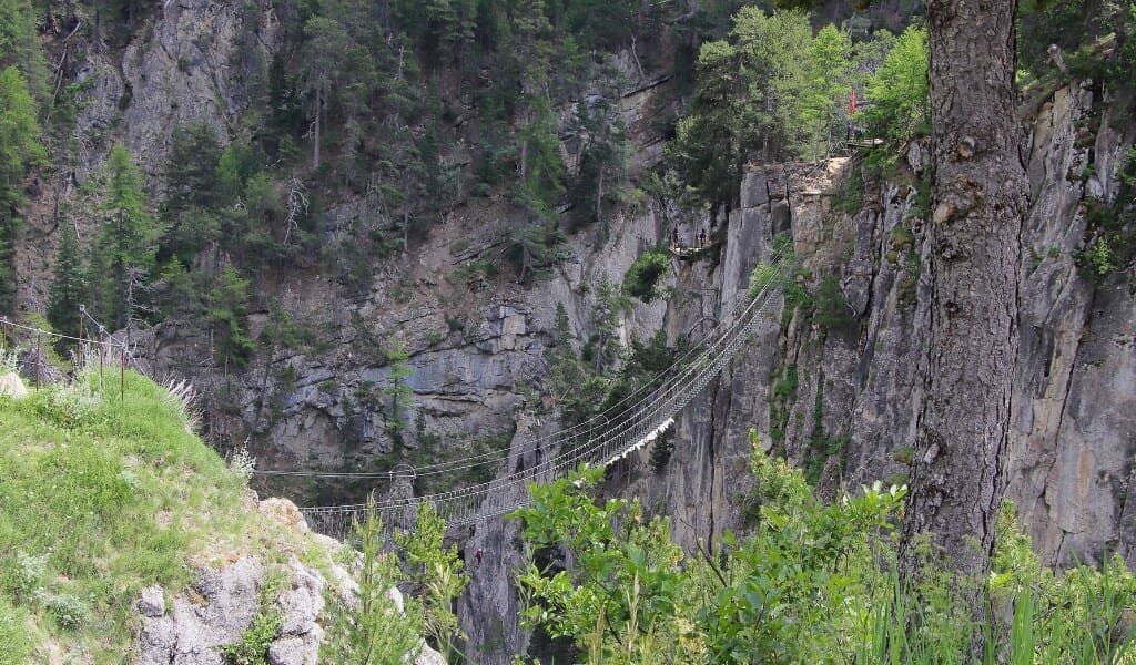 Ponte Tibetano Cesana Claviere