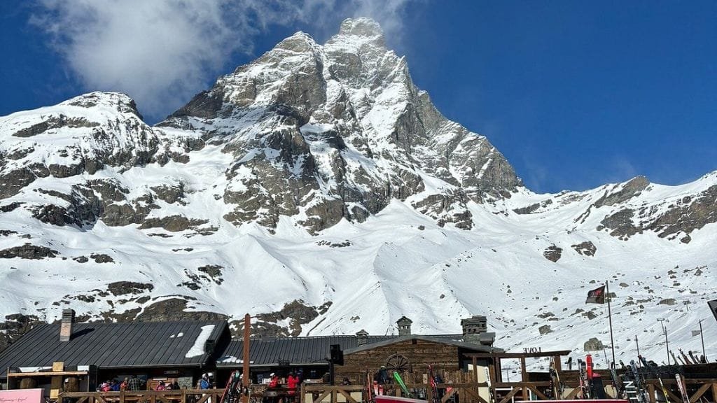 piste da sci Cervinia
