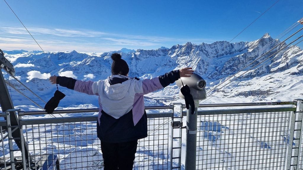 piste da sci Cervinia