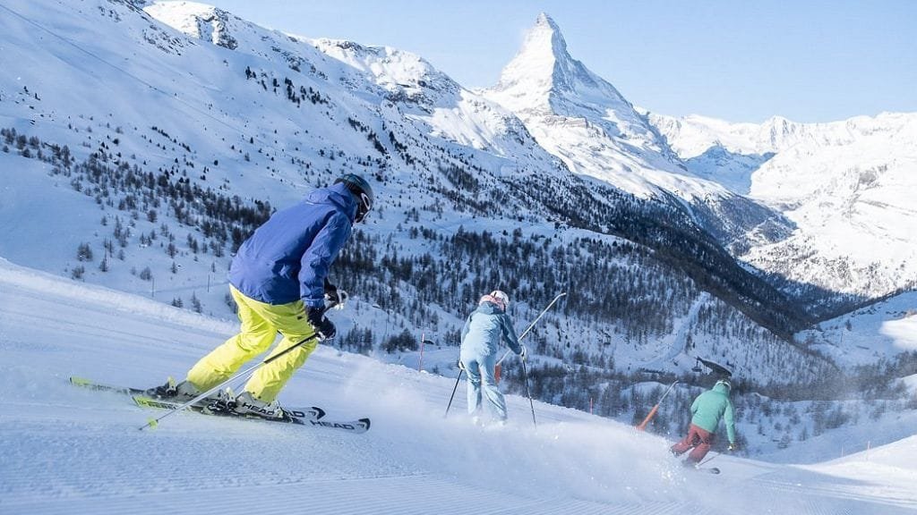 piste da sci Cervinia