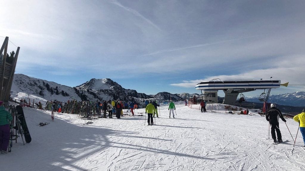 piste da sci Val di Fiemme