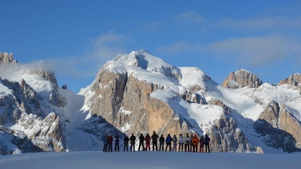 ciaspole Val di Fassa
