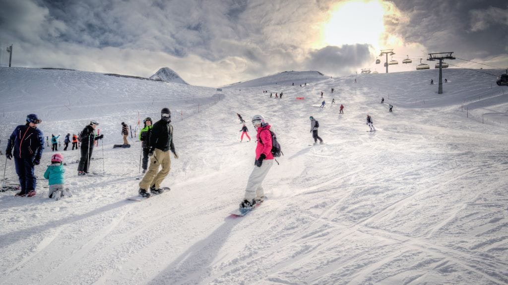 piste da sci in Trentino