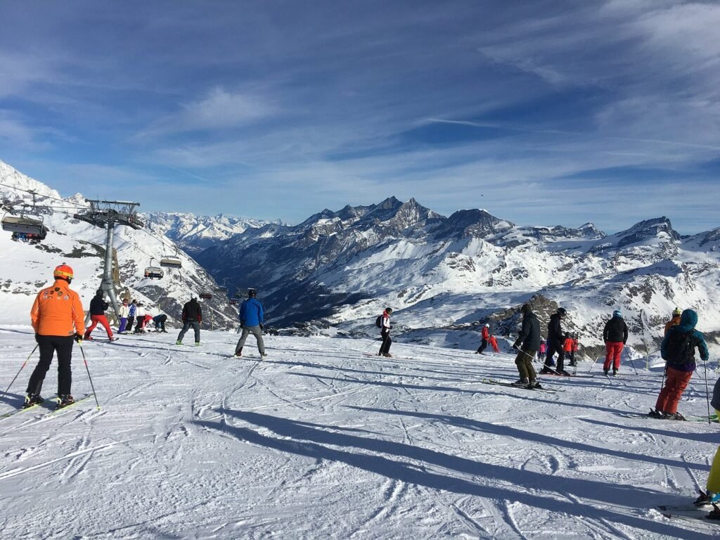 piste da sci Cervinia