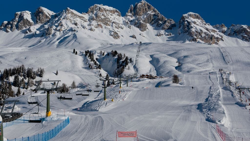 ciaspole Passo San Pellegrino