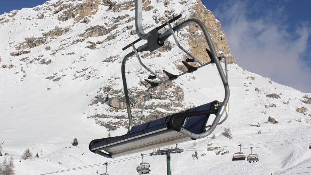 piste da sci in Val di Fassa